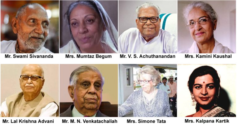 Famous Alive Indian Persons of 90+ Years Age (90 वर्ष से अधिक आयु के ...